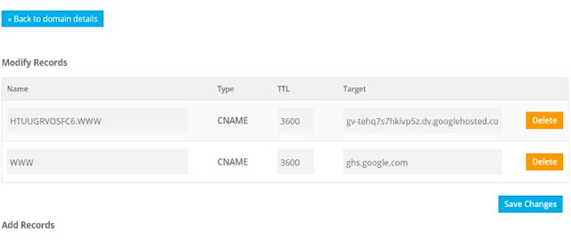 Add the CNAME record in Domain Name Provider Add the CNAME record in Domain Name Provider