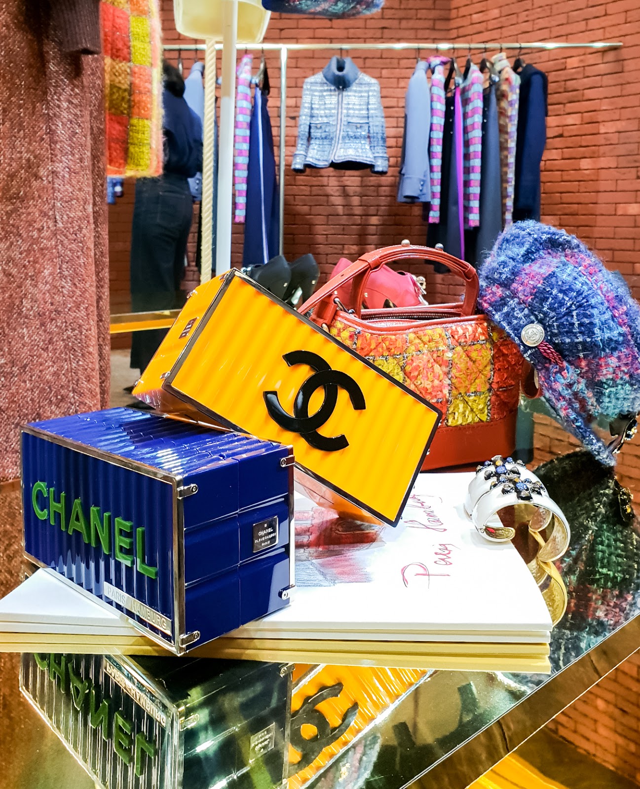 OPOLOP POPPY Chanel ShippingContainer Bag