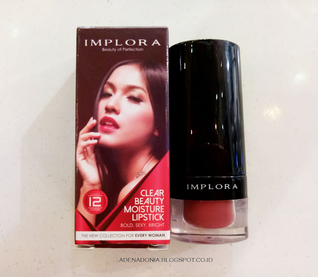Review : IMPLORA CLEAR BEAUTY MOISTURE LIPSTICK shade 11