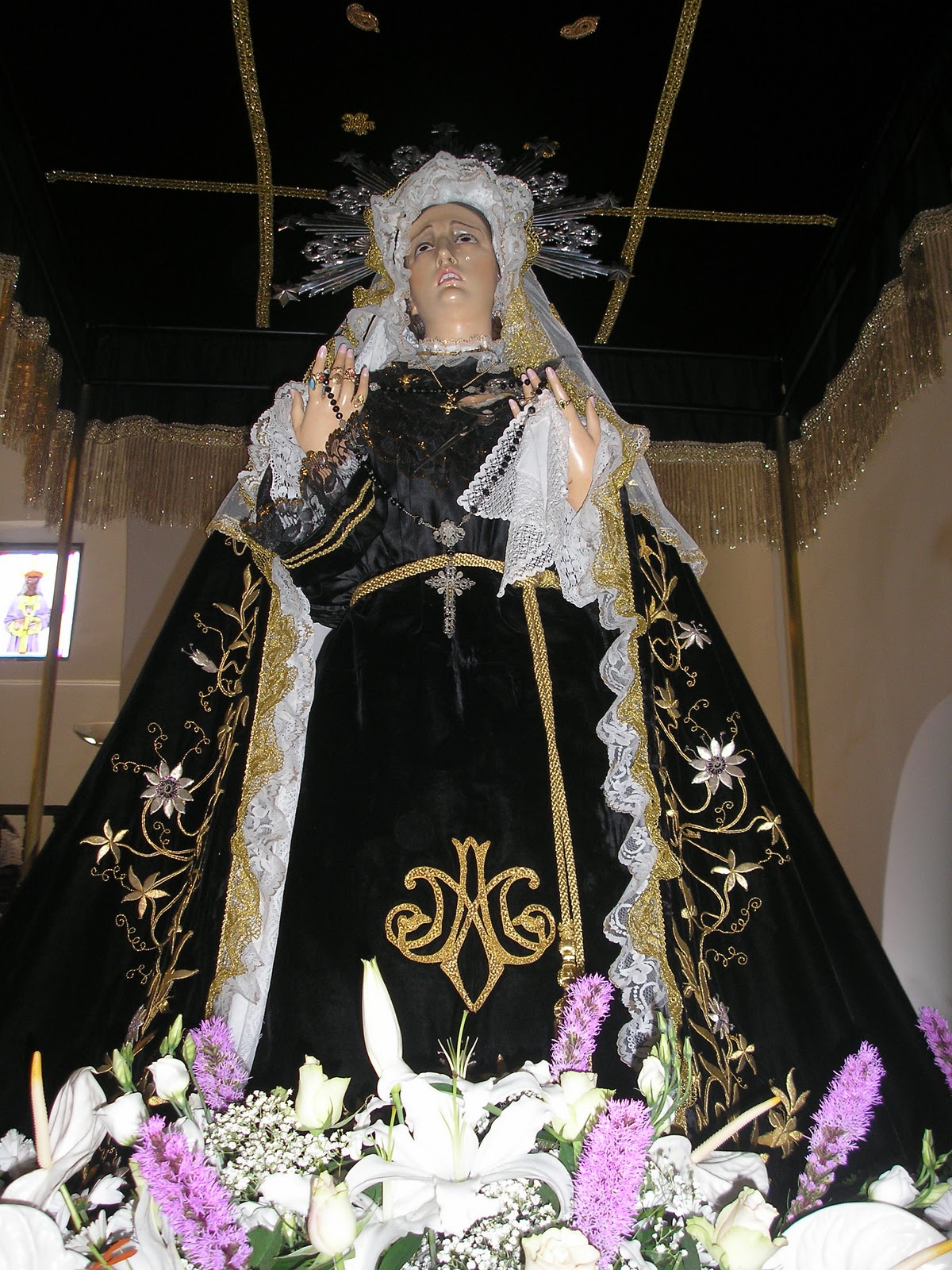 Cofradía Jesús De Medinaceli Mater Dolorosa Iconografía De La Virgen De Los Dolores De Santa 