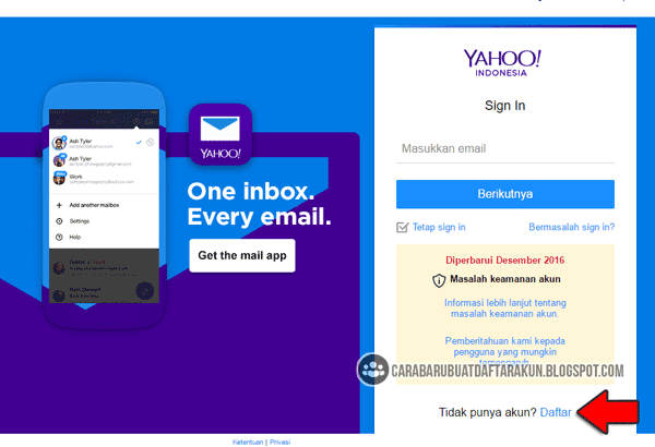 Cara Membuat Email Yahoo Lewat Komputer | cara buat akun yahoo mail baru lewat laptop atau pc komputer Cara Membuat Email Yahoo Lewat Komputer | cara buat akun yahoo mail baru lewat laptop atau pc komputer