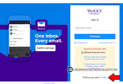 daftar akun yahoo Cara Buat Akun Yahoo Mail Baru lewat Laptop atau PC Komputer