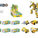 QMAN 1417: Trans-Collector (Transformers) Yellow Combiner Construction Vehicles Preview