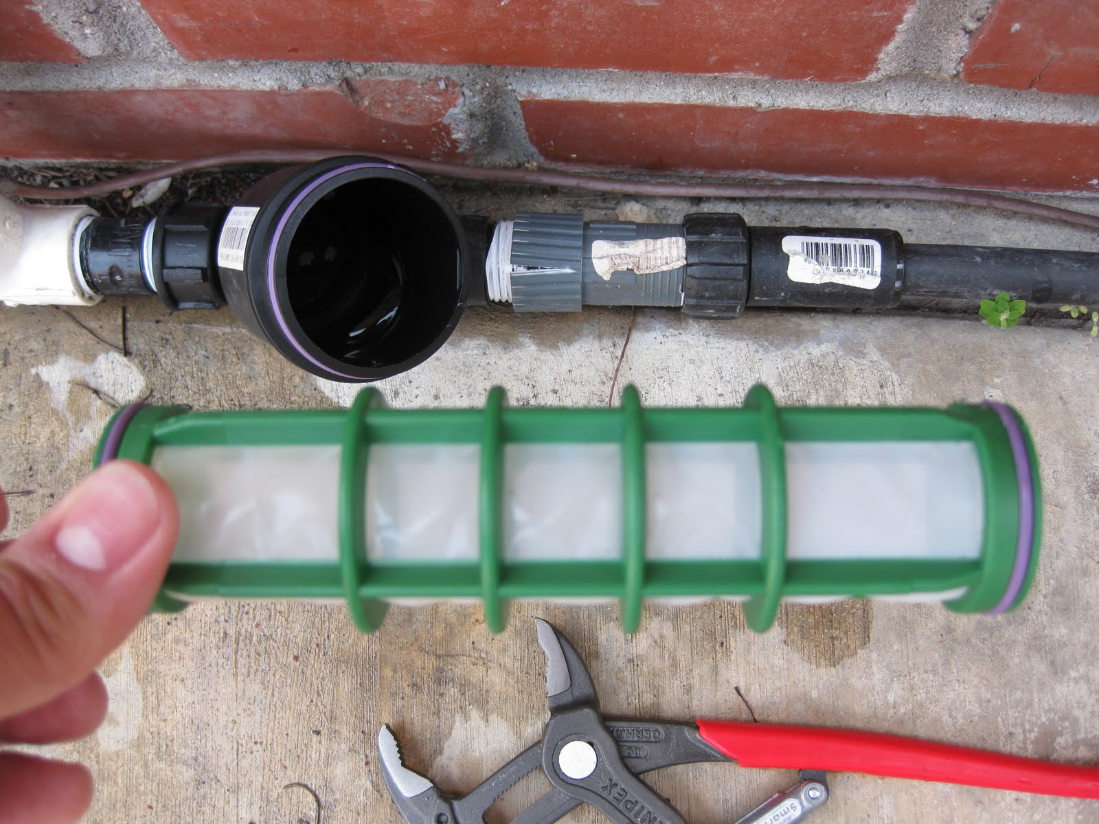 Homeowners and DIYers Adding a filter to the irrigation system