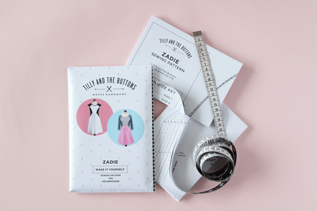 Fitting the Zadie dress - Tilly and the Buttons