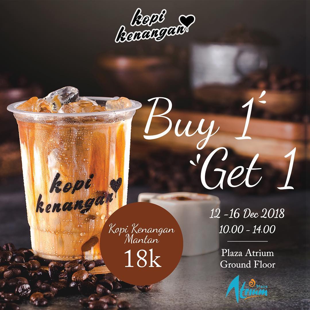 Promo Kopi Kenangan Buy 1 Get 1
