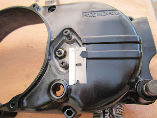 Left engine case Yamaha RD125A