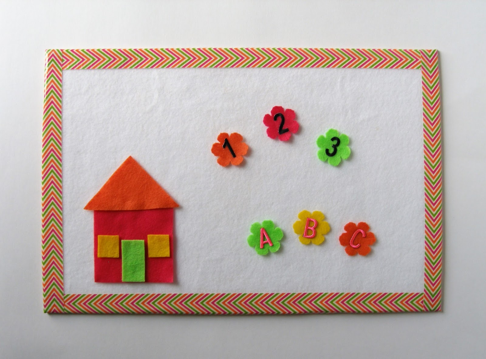 Creating with Joy Children's Felt Bulletin Board