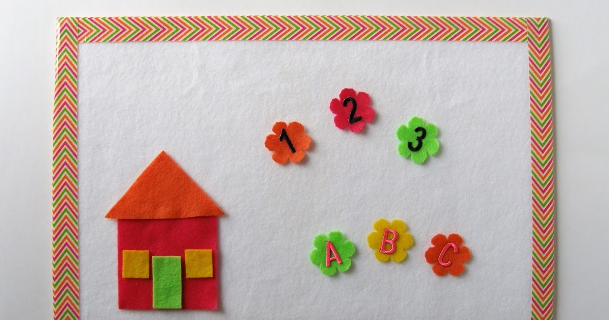 Creating with Joy Children's Felt Bulletin Board