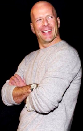 Bruce Willis Foto de Bruce Willis sonriendo