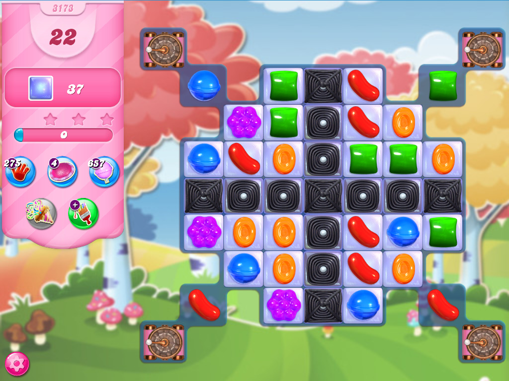 Candy Crush Saga level 3173 Candy Crush Saga level 3173