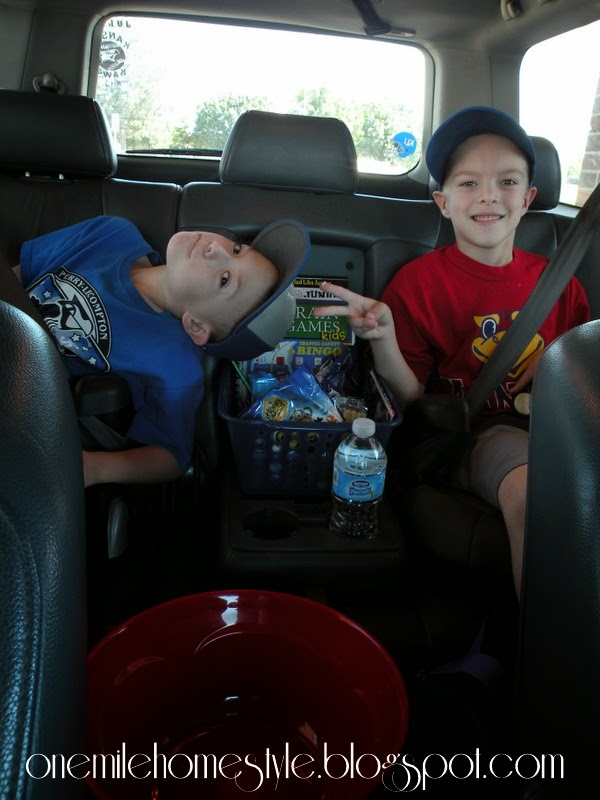 Road trips with kids