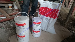 grouting epoxy pada balokan beton