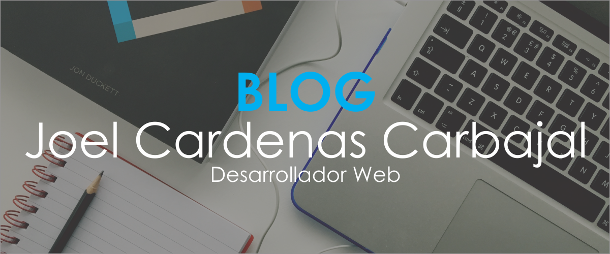 Jx Cardenas | Blog de Diseño y Desarrollo Web