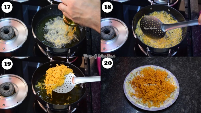 Aloo Bhujia - Potato Sev Recipe - आलू भुजिया रेसिपी - Priya R - Magic of Indian Rasoi