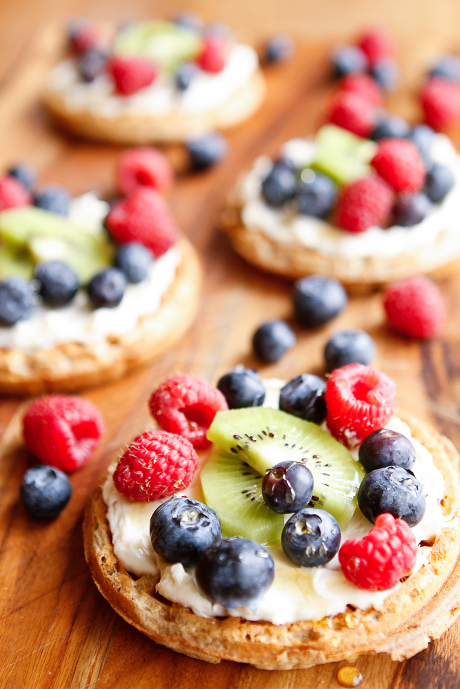 The Domestic Curator Healthy Fresh Fruit Breakfast Pizzas