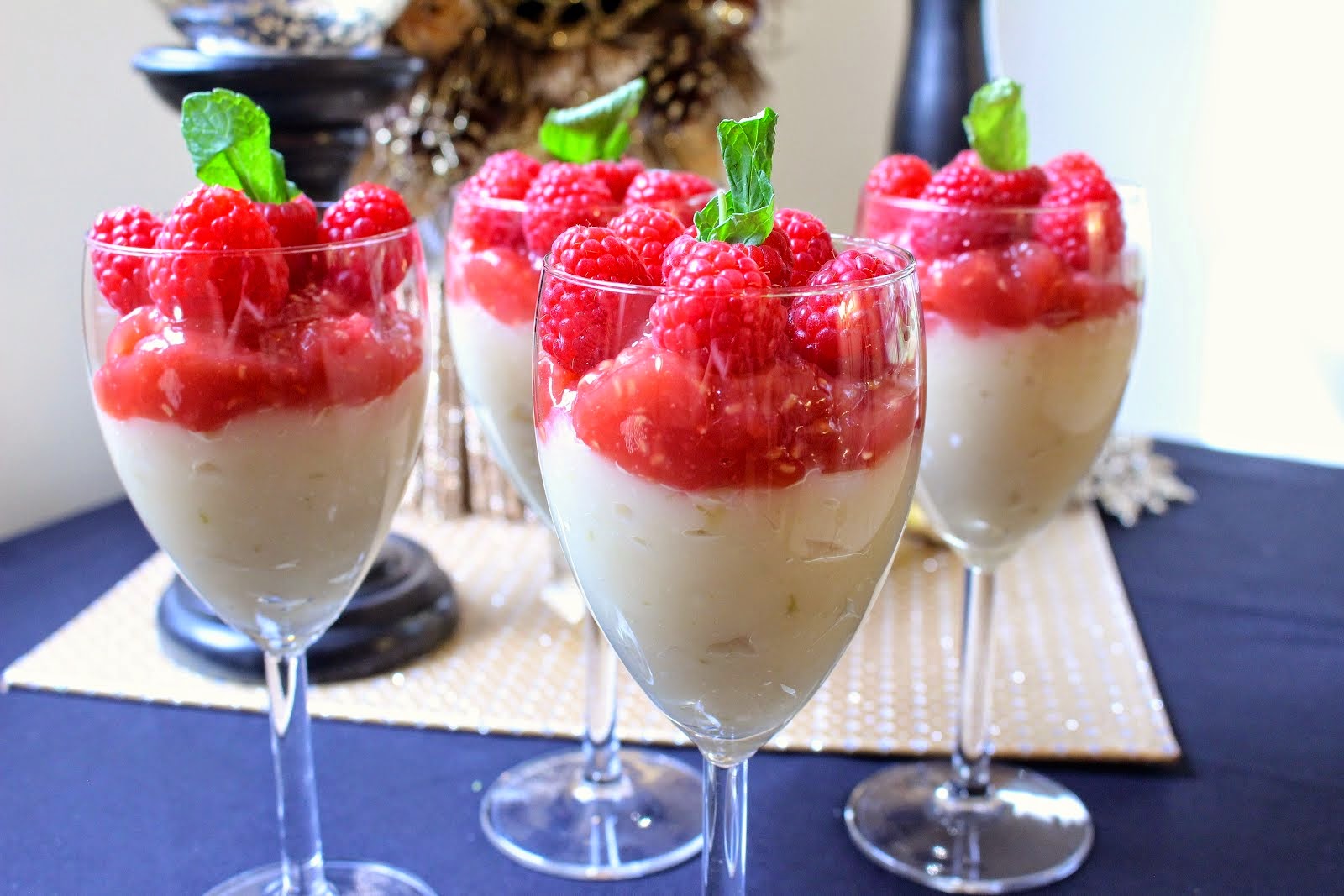 Lemon Raspberry Parfait