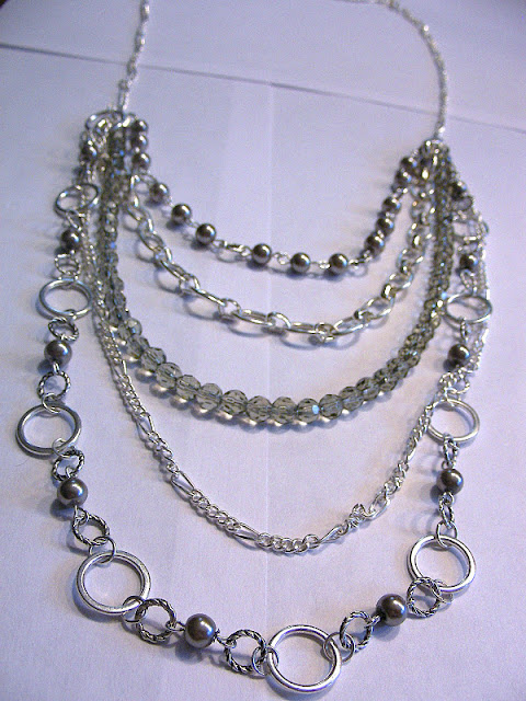 How to Make a Fashion Necklace Using Chain - My Girlish Whims