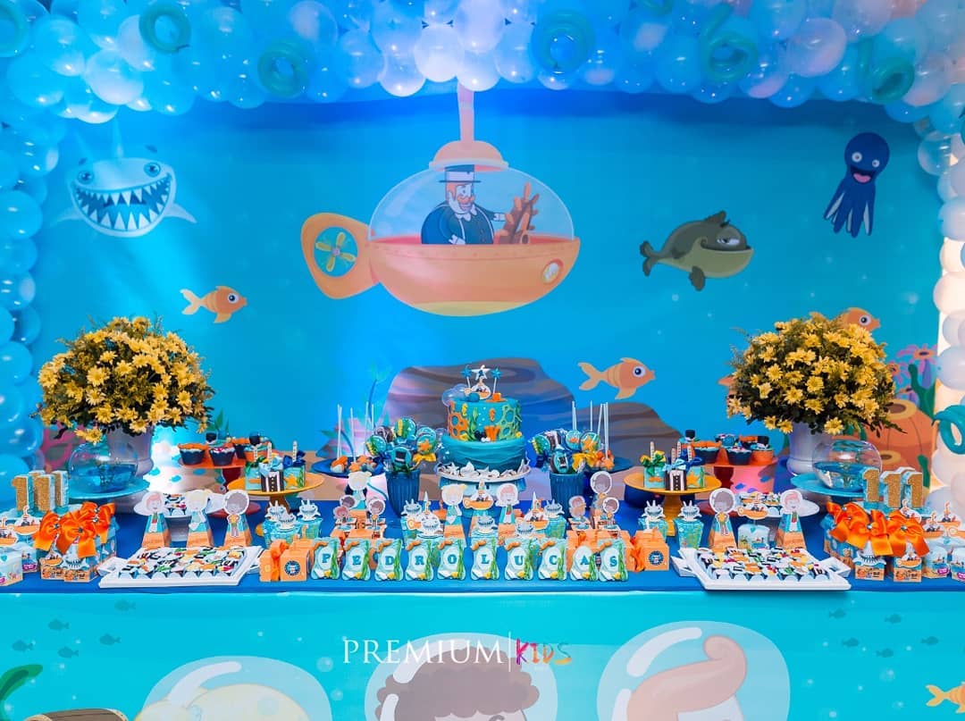 Festa Infantil Mundo Bita E O Fundo Do Mar Guia Tudo Festa Blog De Festas Dicas E Ideias A festa mundo bita é ideal para inovar e alegrar a decoração de aniversário tanto para meninos, quanto para meninas. festa infantil mundo bita e o fundo do