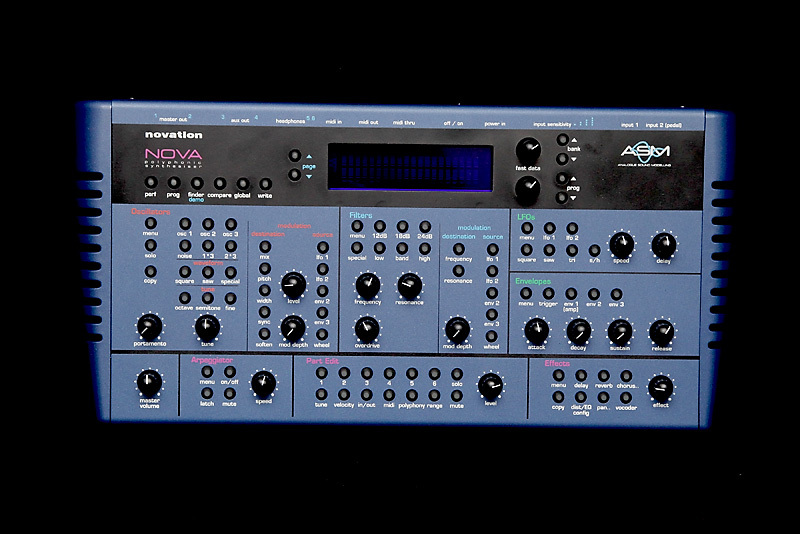 MATRIXSYNTH Novation Nova Rack/Table Top Synthesizer