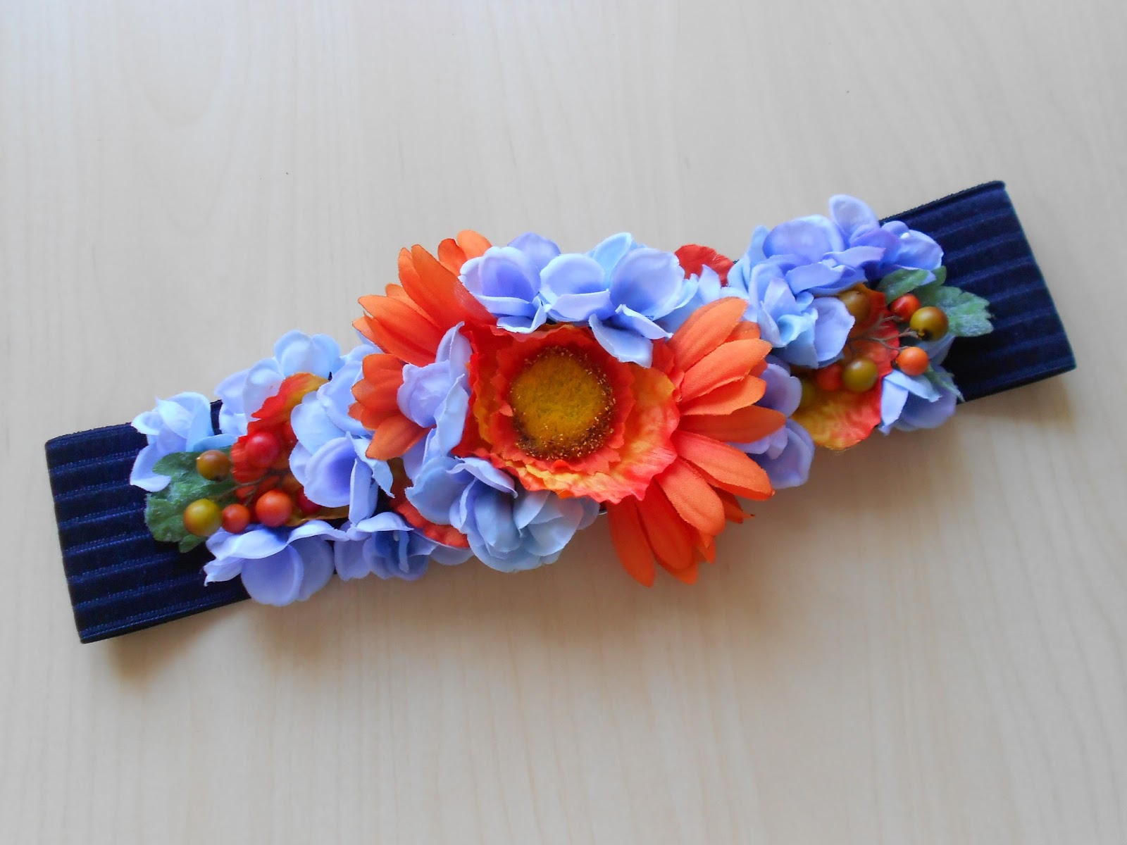 Maríamanual: Cinturones flores