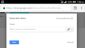 Google drive document permission status