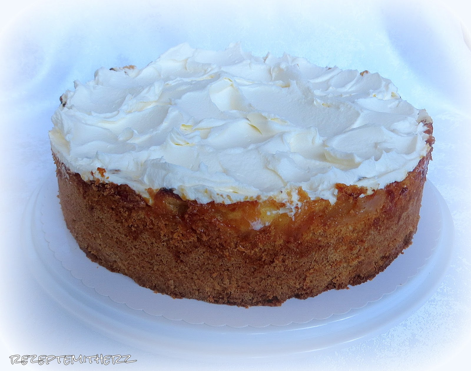 Rezepte mit Herz: Apfel - Sahne - Torte