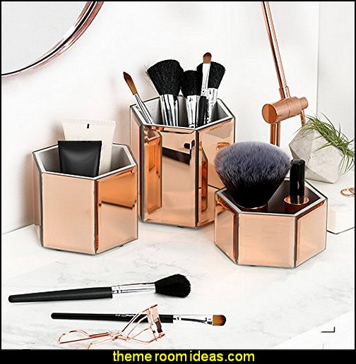 Rose Gold Hexagon Storage Rose Gold Hexagon Storage