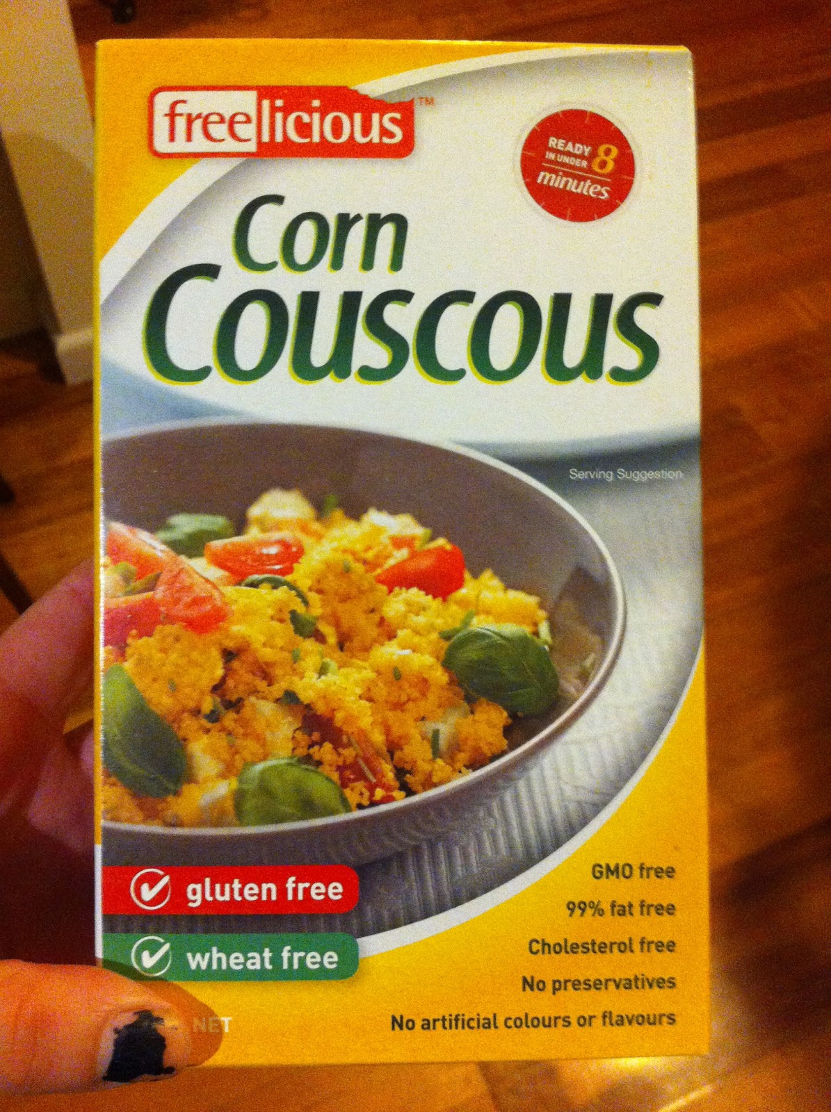 FYeah! Gluten Free Freelicious Corn Couscous