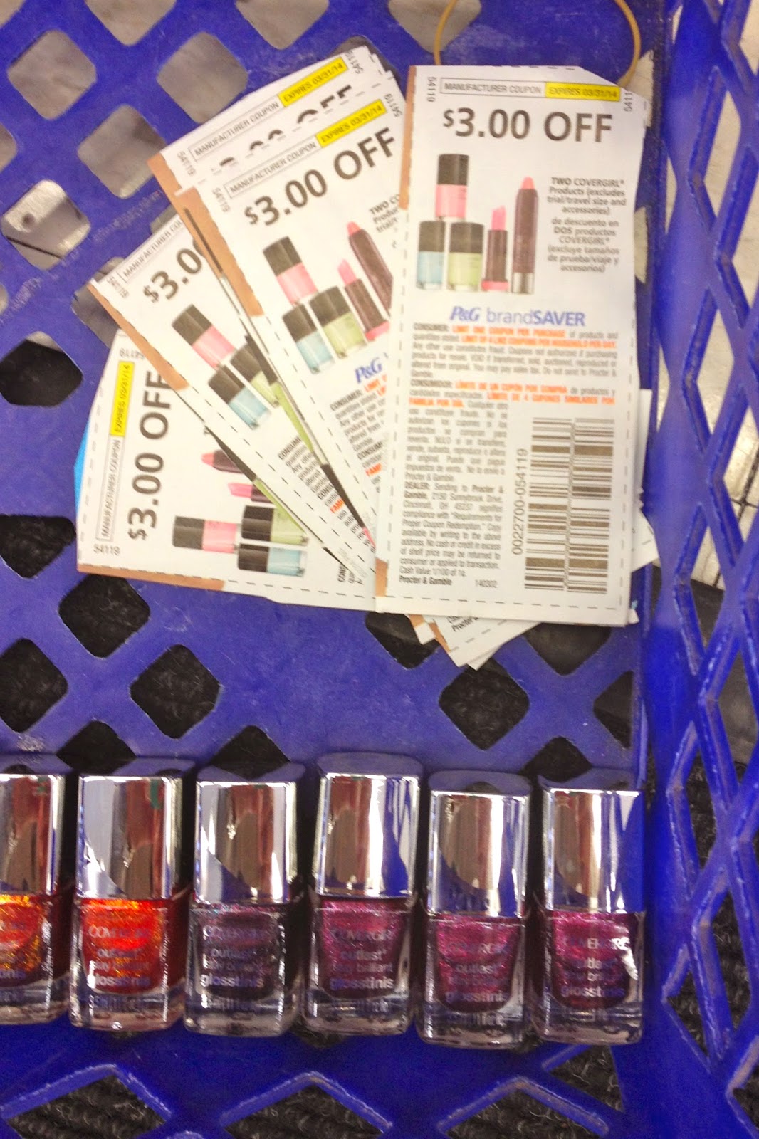 DIY Why Spend More Stock up price on CoverGirl nail polish