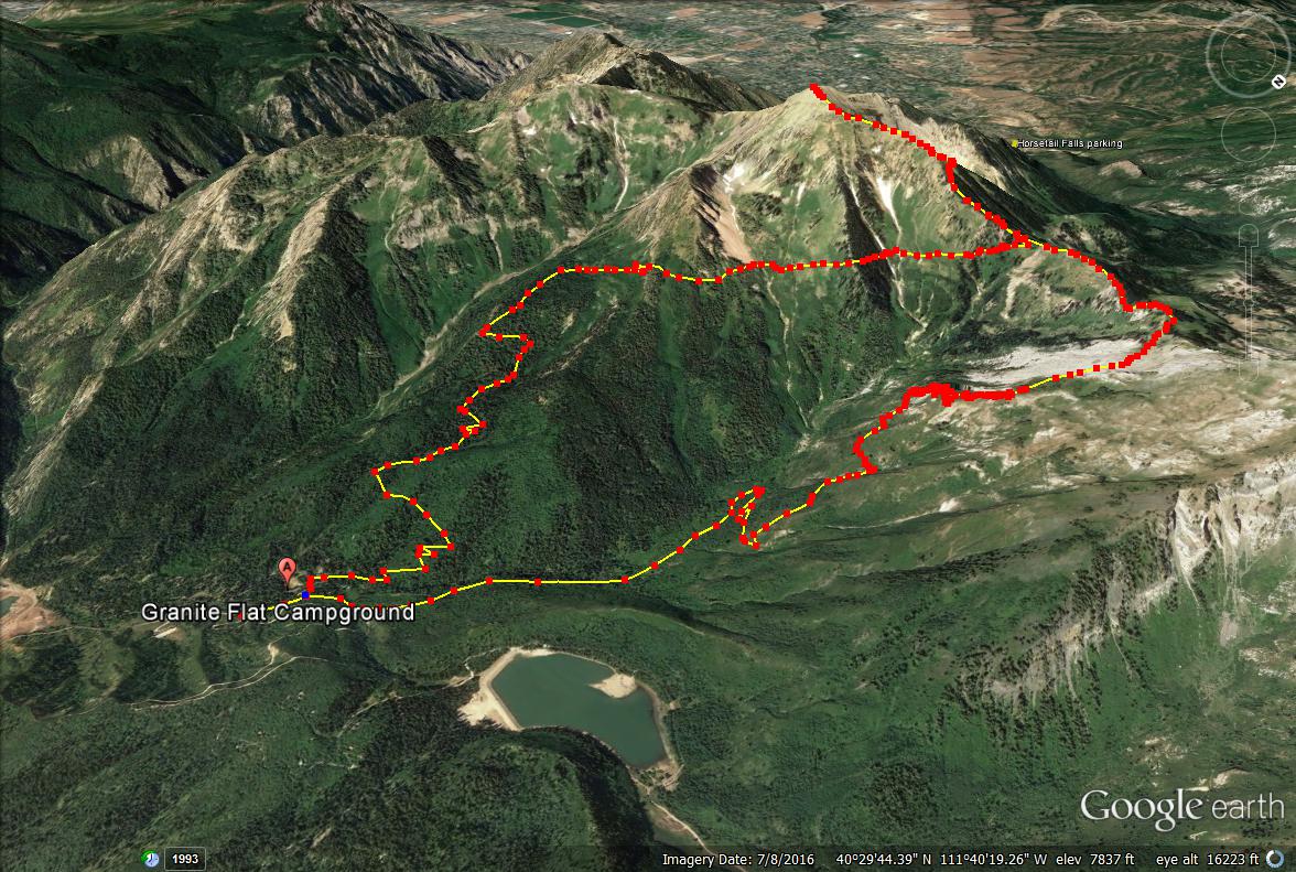 Girl on a Hike Box Elder Peak