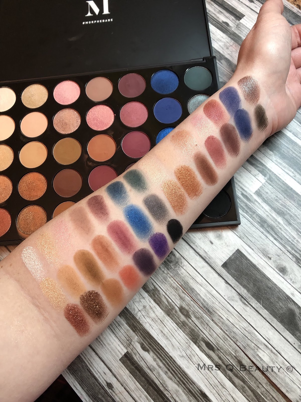 Morphe 35V Stunning Vibes (Review and Swatches) Little Corner Of Mine
