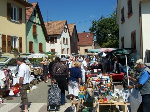 Flohmarkt im Elsass