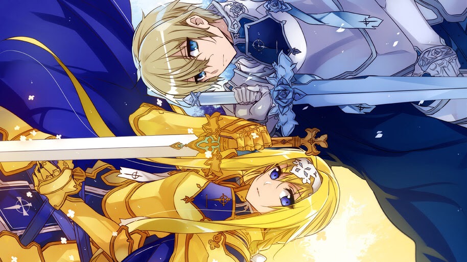 Alice, Eugeo, Sword Art Online Alicization, 4K, #4.1882