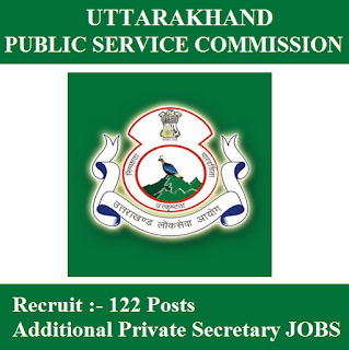 UKPSC Admit Card 2017 | 122 Posts | Private Secretary Jobs | Sarkari Naukri Uttarakhand Public Service Commission, UKPSC, PSC, UKPSC Admit Card, Admit Card, ukpsc logo