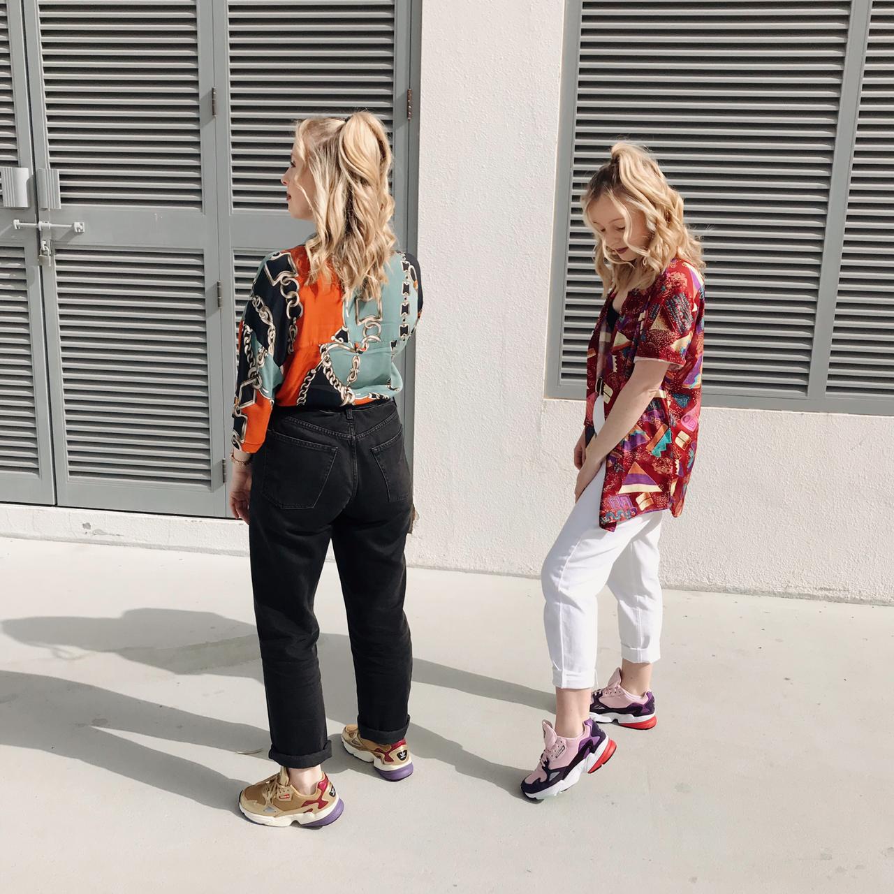 adidas falcon blogger