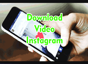 cara mengambil video dari instagram