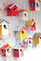 Paper Birdhouse DIY Birdhouses