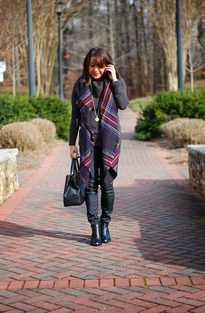 GlamVolution Blanket Scarf 2 Ways and a Giveaway