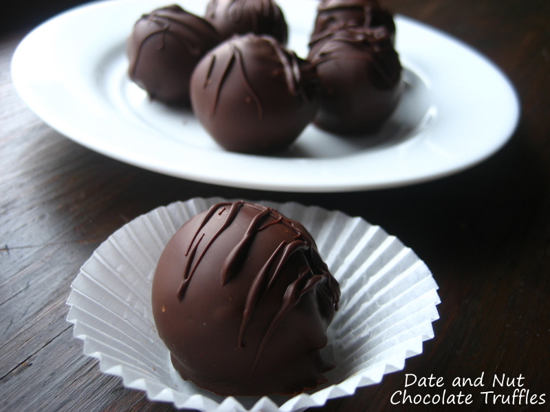 Home Cooking In Montana Date and Nut Chocolate Truffles... glutenfree.