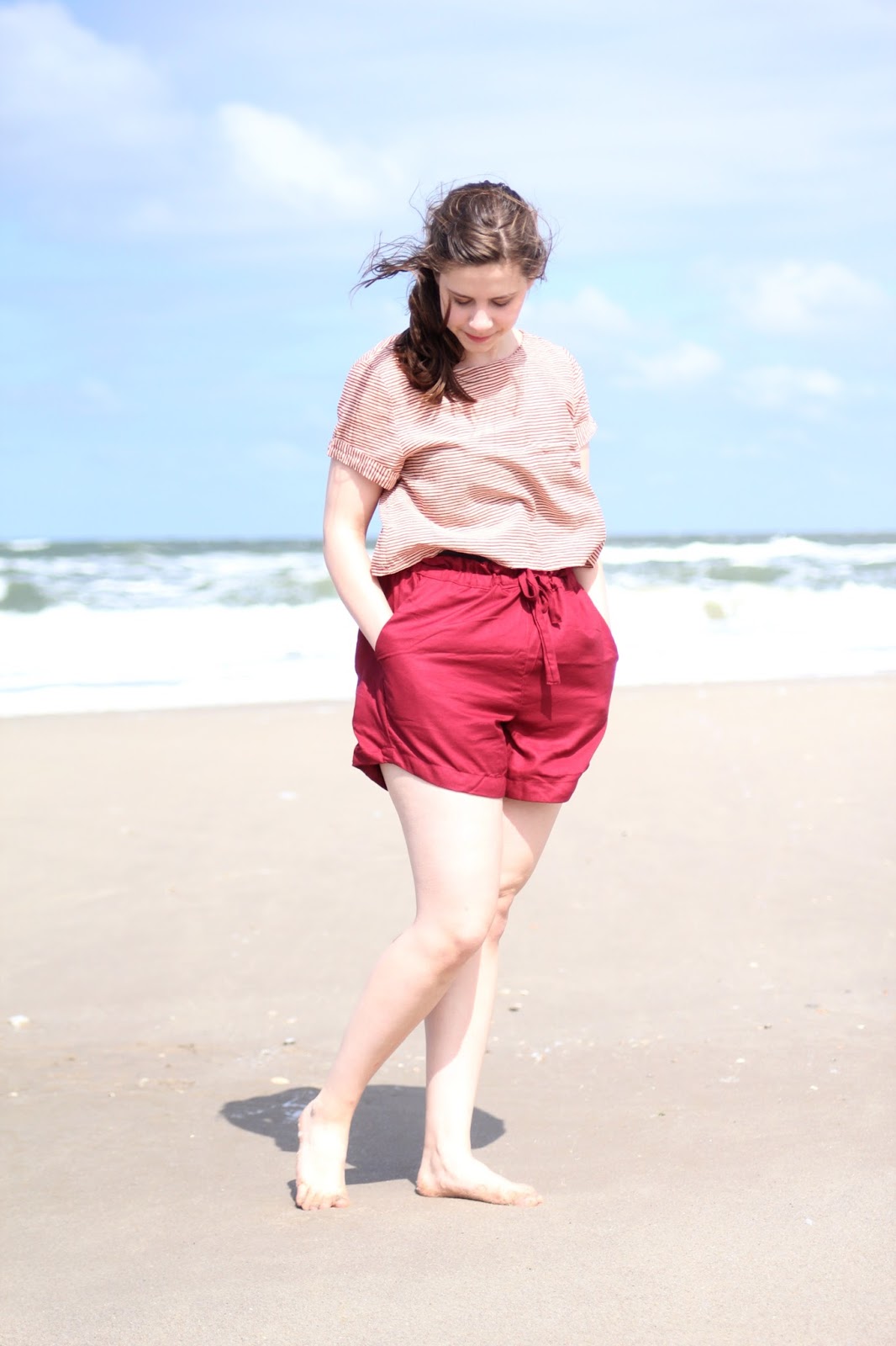 Inari Tee und Spring Shorts