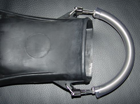 2 Cinghie Per Pinne A Molla In Acciaio Inox - Per Immersioni, Antiscivolo, Taglie XS-L