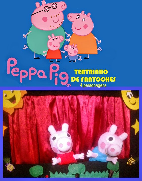 Peppa Pig no Teatrinho de Fantoches