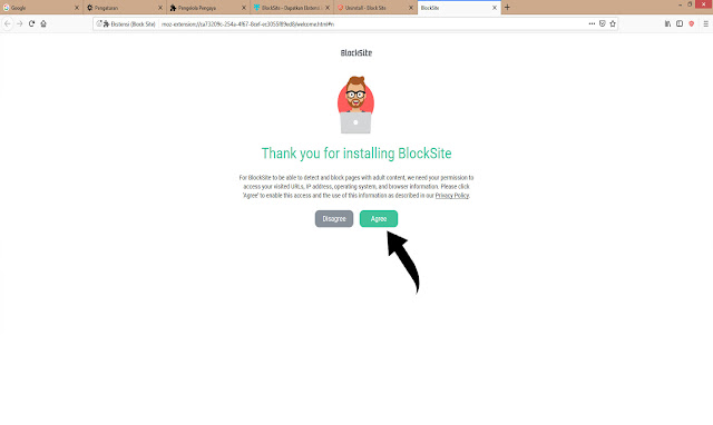 blokir website dari mozilla firefox