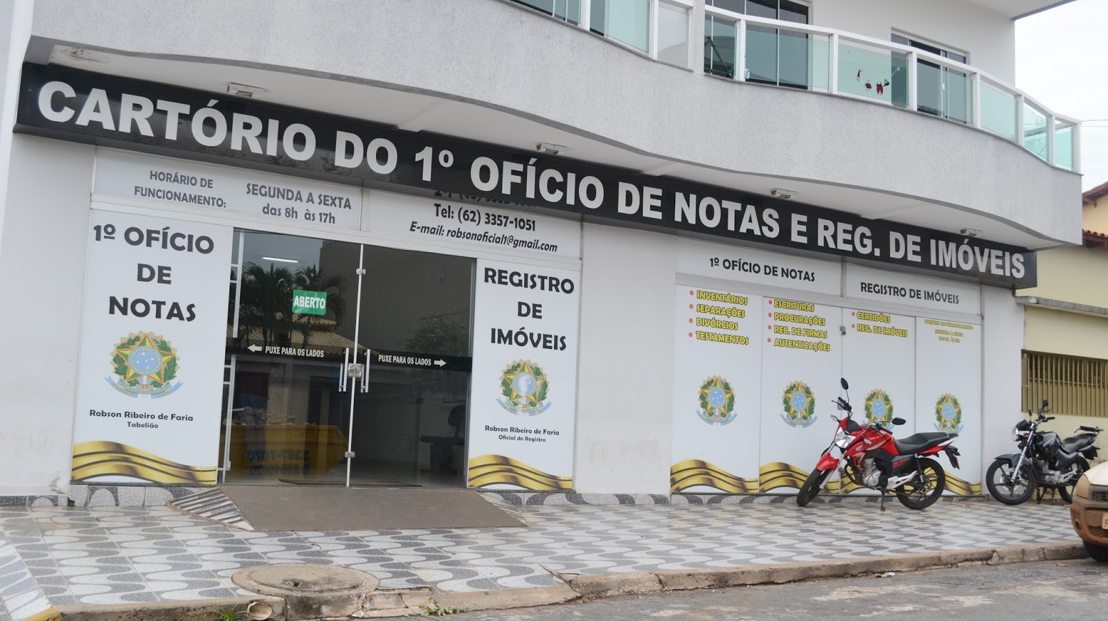 Blog do JORNAL CIDADE/Personalidades Cartório do 1º Ofício de Notas e de Registro de Imóveis de