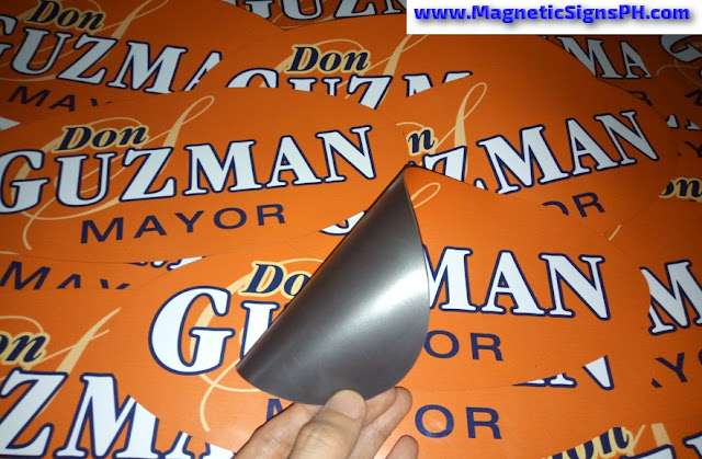Custom Oval Campaign Magnets Custom Oval Campaign Magnets