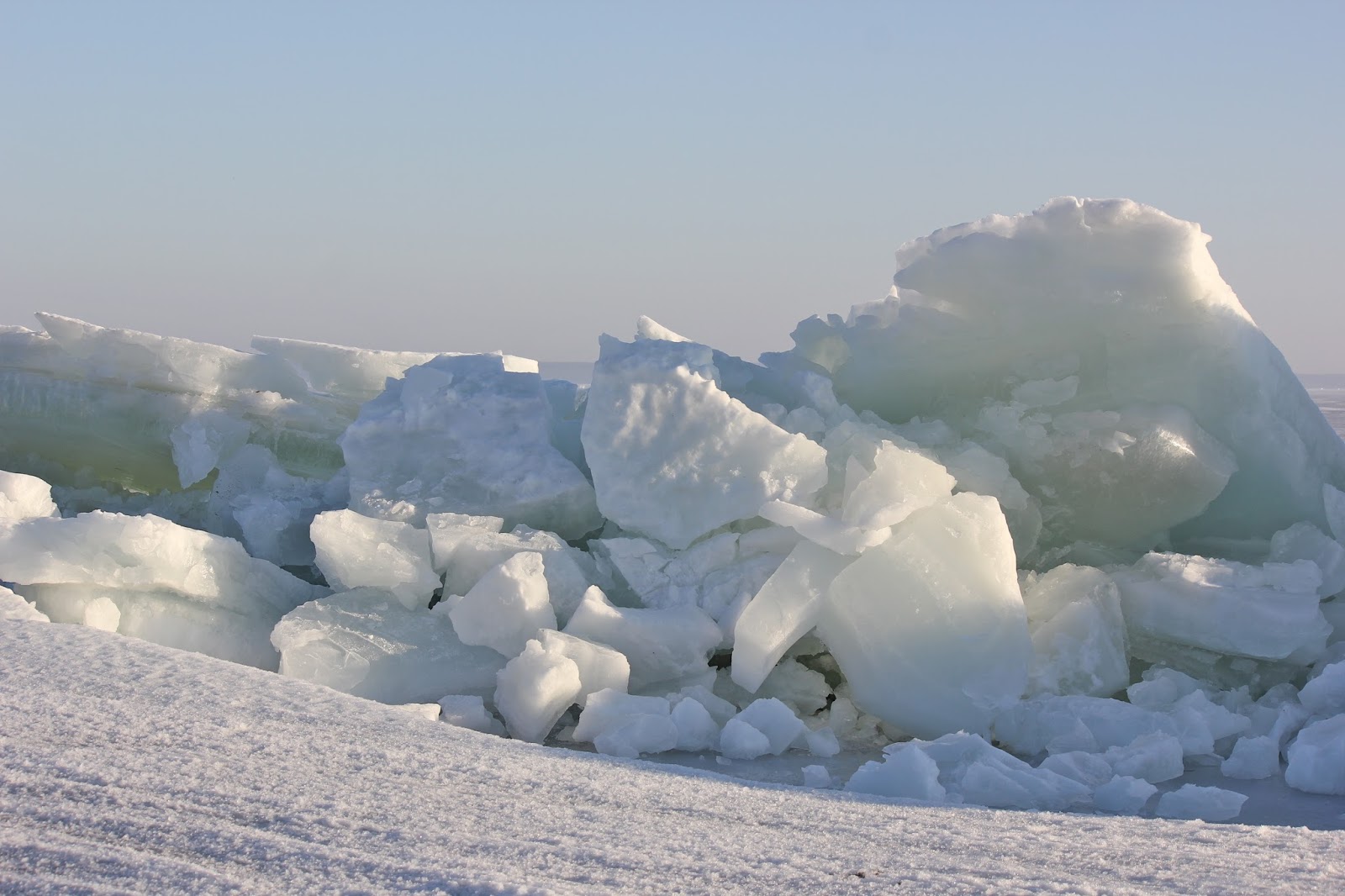 The Cabin Countess Ice Shoves On Lake Winnebago