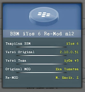 BBM Mod IYOS V2.10.0.31 apk (Update)