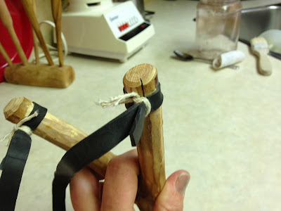 Nonnie's Blog: How to make a good old-fashioned slingshot