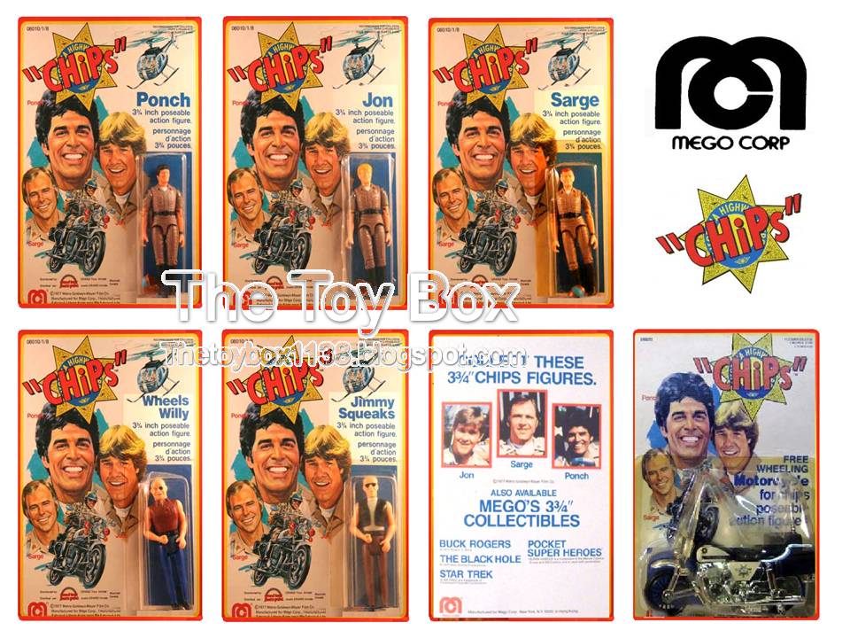 The Toy Box "CHiPs" (Mego)